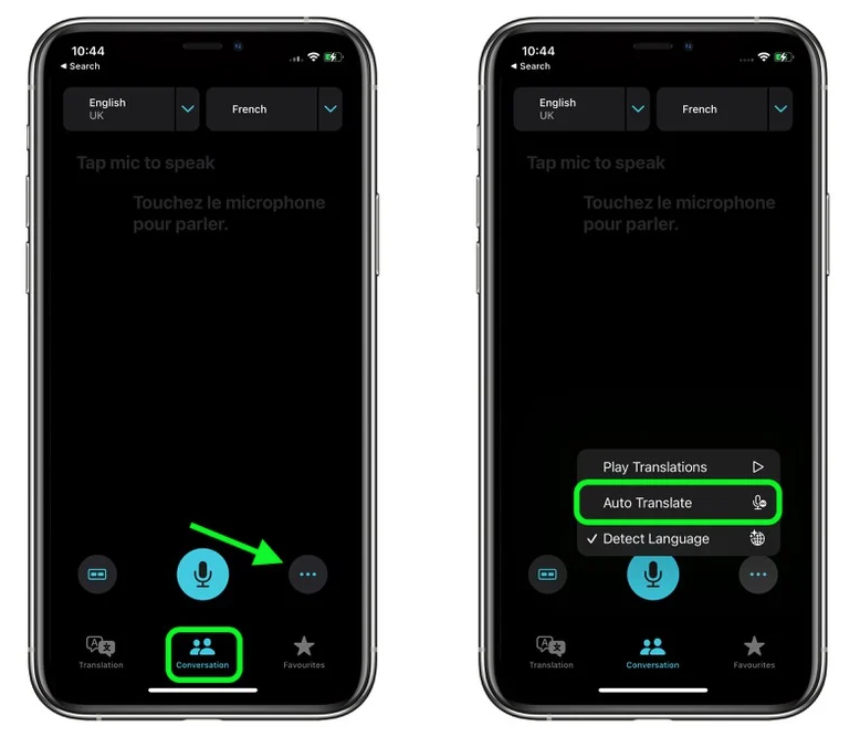 南沙苹果手机维修分享iOS 15 “翻译” App 新改进 
